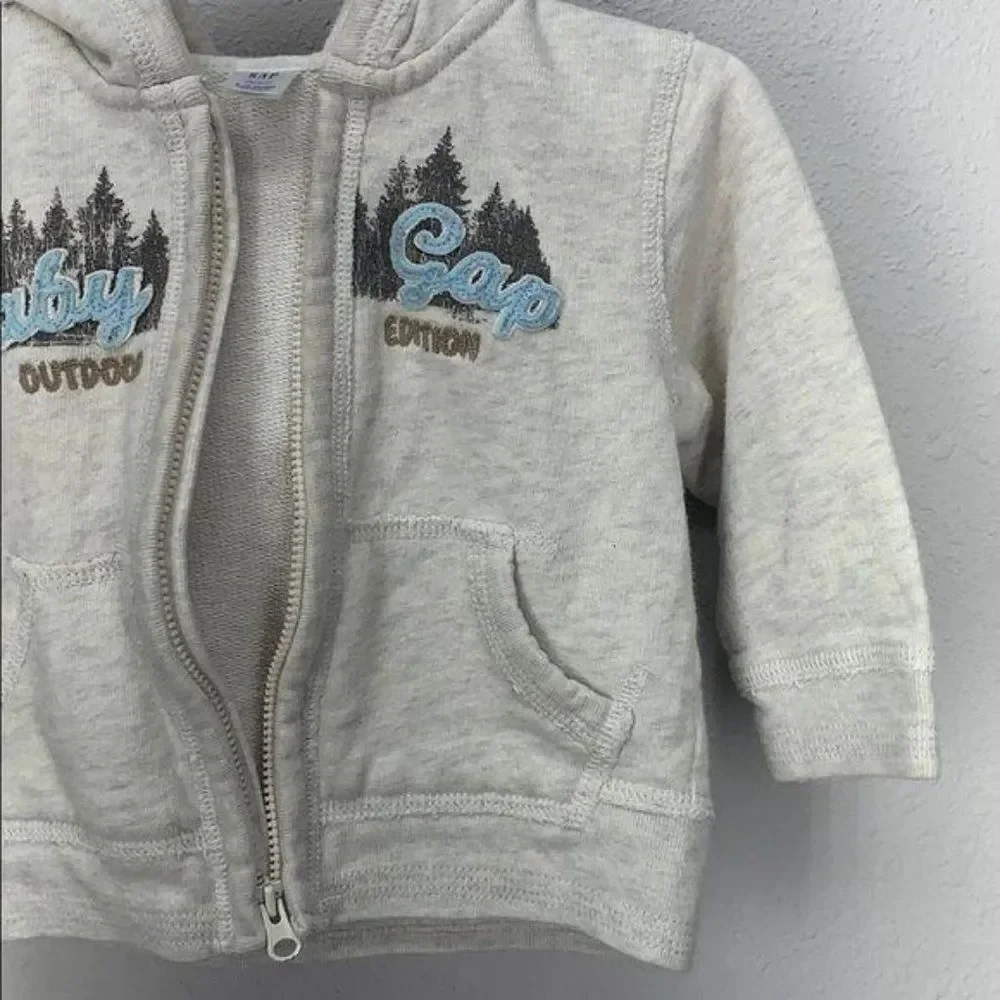 Baby Gap Outdoor Edition‎ Zippered Hooded 6-12 Months Jacket